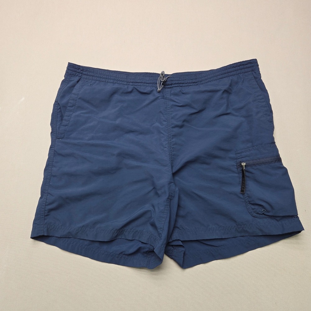 Columbia Shorts GRT Packable Omni-Dry Cargo Navy Blue Men Size M TM4073 Hiking
